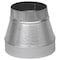 Imperial Mfg Imperial 5 in. D X 4 in. D Galvanized Steel Furnace Pipe Reducer GV1416 - alternate 1